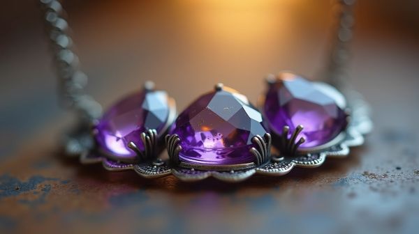 Maîtriser l'élégance avec des bijoux en améthyste uniques