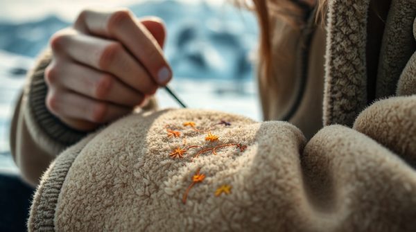 Options de broderie sur polaire haute visibilité : sécurité et style